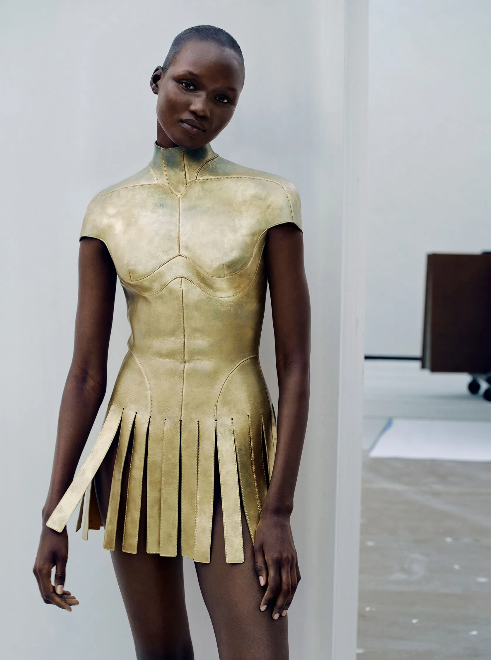 Image may contain Clothing Sleeve Adult Person Blouse and Dress