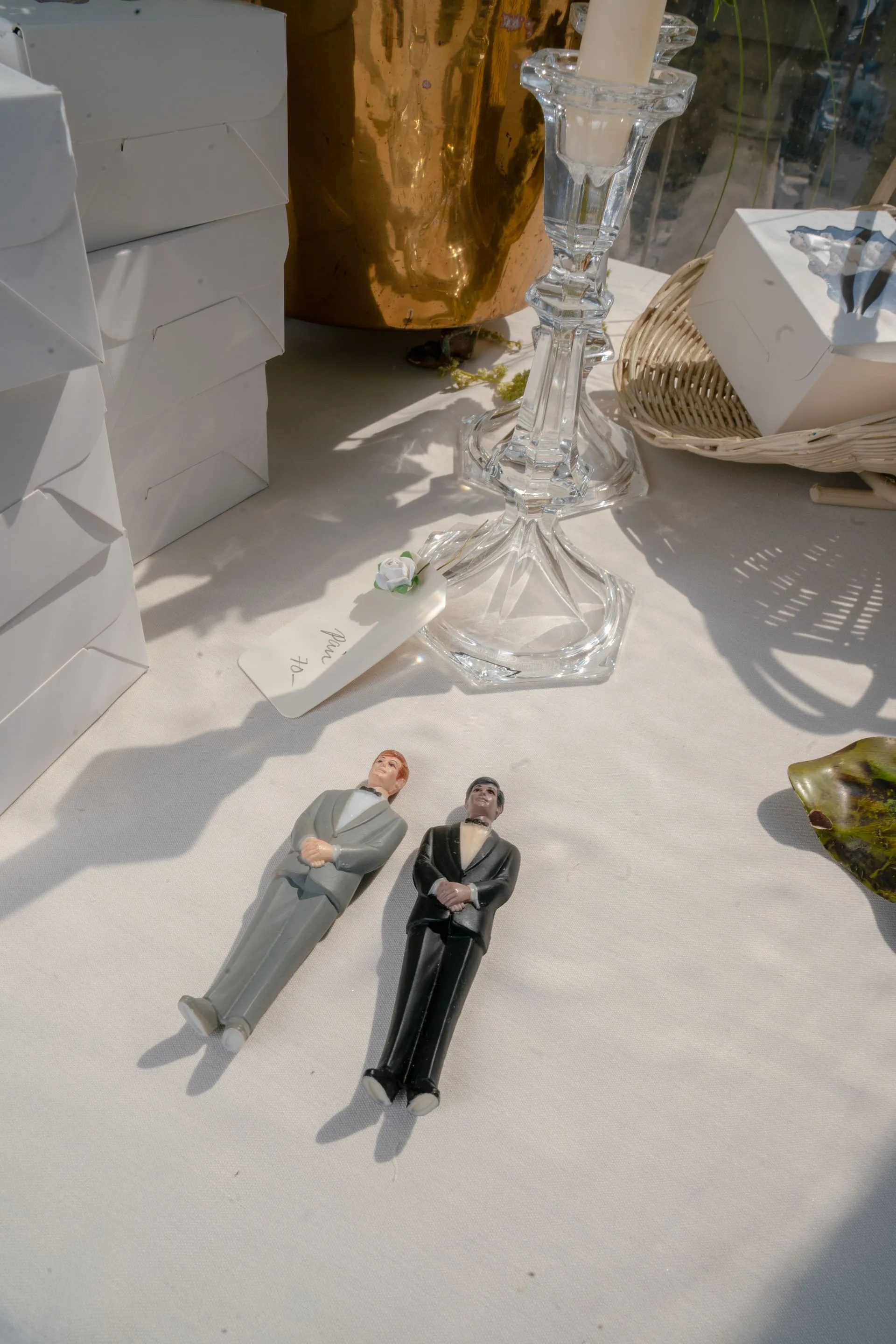 Image may contain Burt Ward Adult Person Box and Candle